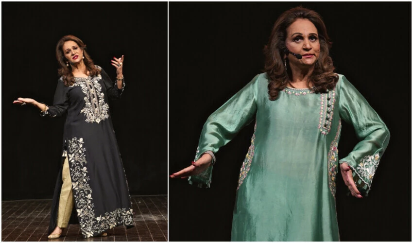 Bushra Ansari's stage performance in Malika-e-Tabassum sets internet ablaze