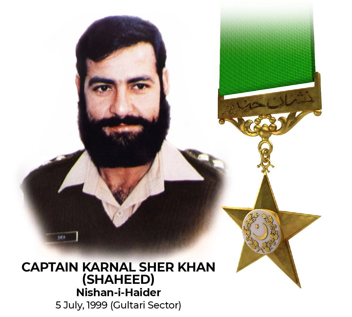 Armed Forces pay glowing tribute to Capt Karnal Sher Khan shaheed on his 24th Shahadat Anniversary