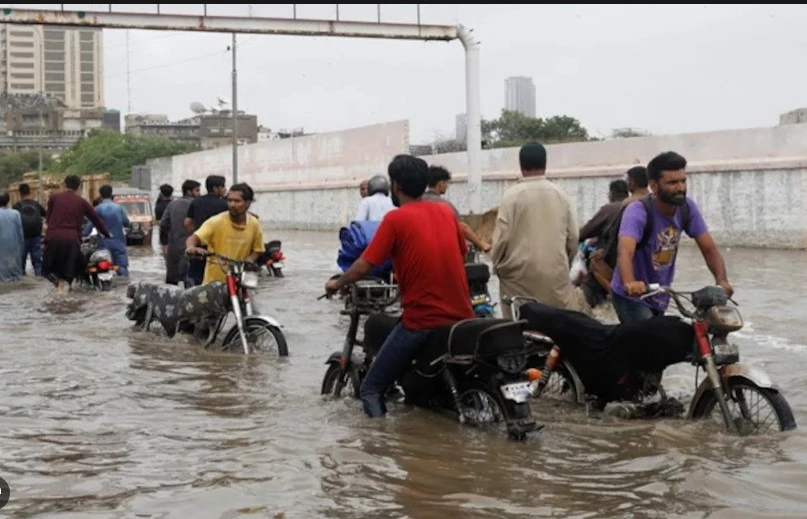 Heavy rains pummel Punjab, KP cities…..more is coming