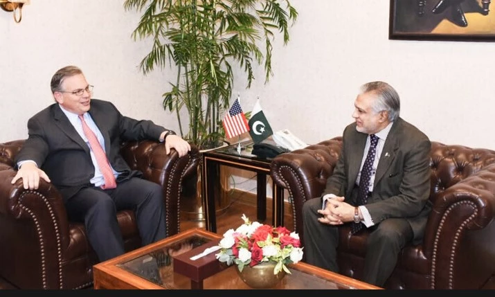 US envoy Blome congratulates Ishaq Dar on new IMF loan deal