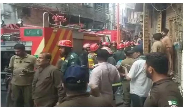 10 of a family burnt alive as their house catches fire in Lahore