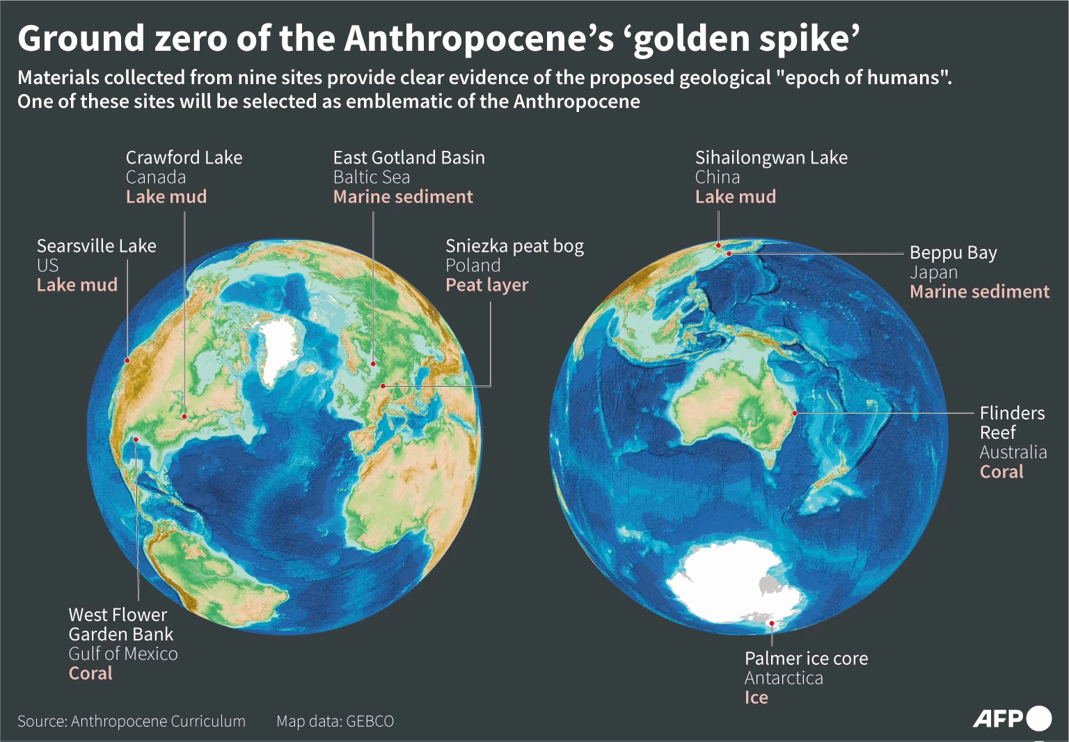 Canadian lake ground-zero for Anthropocene epoch