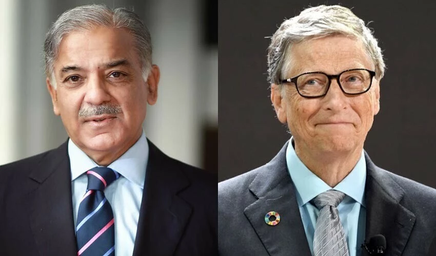 PM Shehbaz, Bill Gates discuss fight against polio