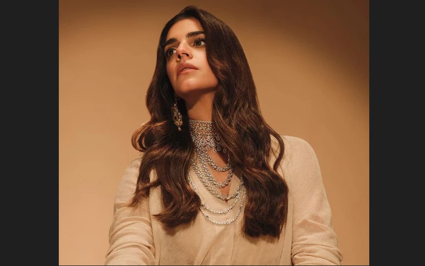 Sanam Saeed’s heavy flayers maxi in HSY photoshoot leaves fans awe-struck