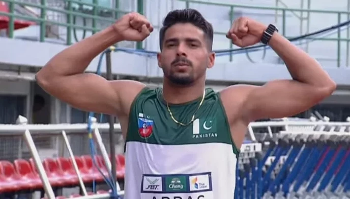 Shajar Abbas sets national record, qualifies for semis at Asian Athletics Championship