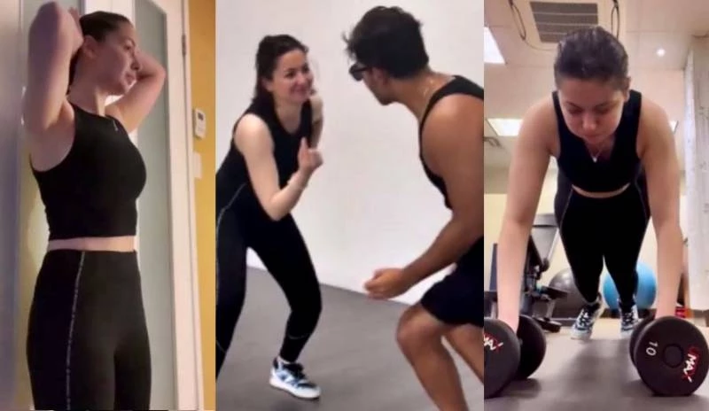 Hania Aamir's boxing session goes viral