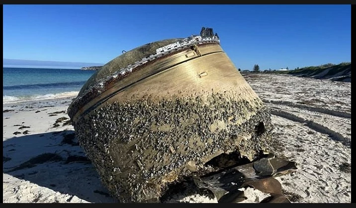 Australia says mystery beach object may come from space launch