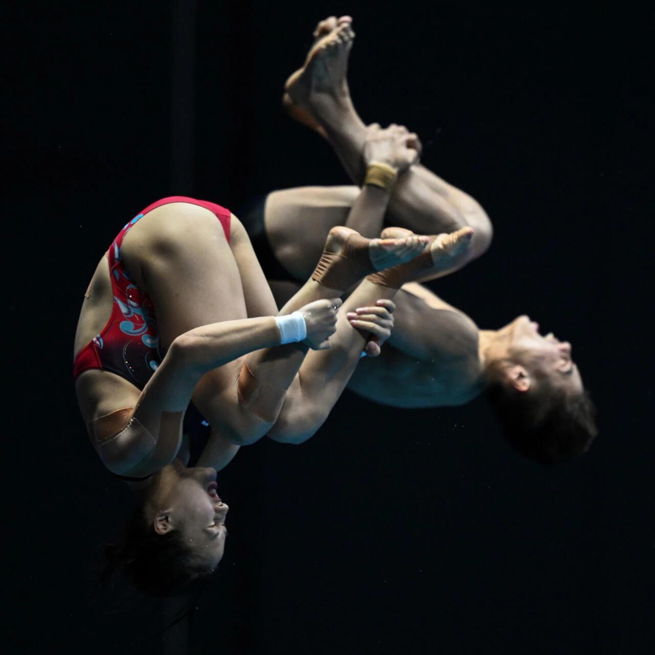 Chinese divers win mixed team world title