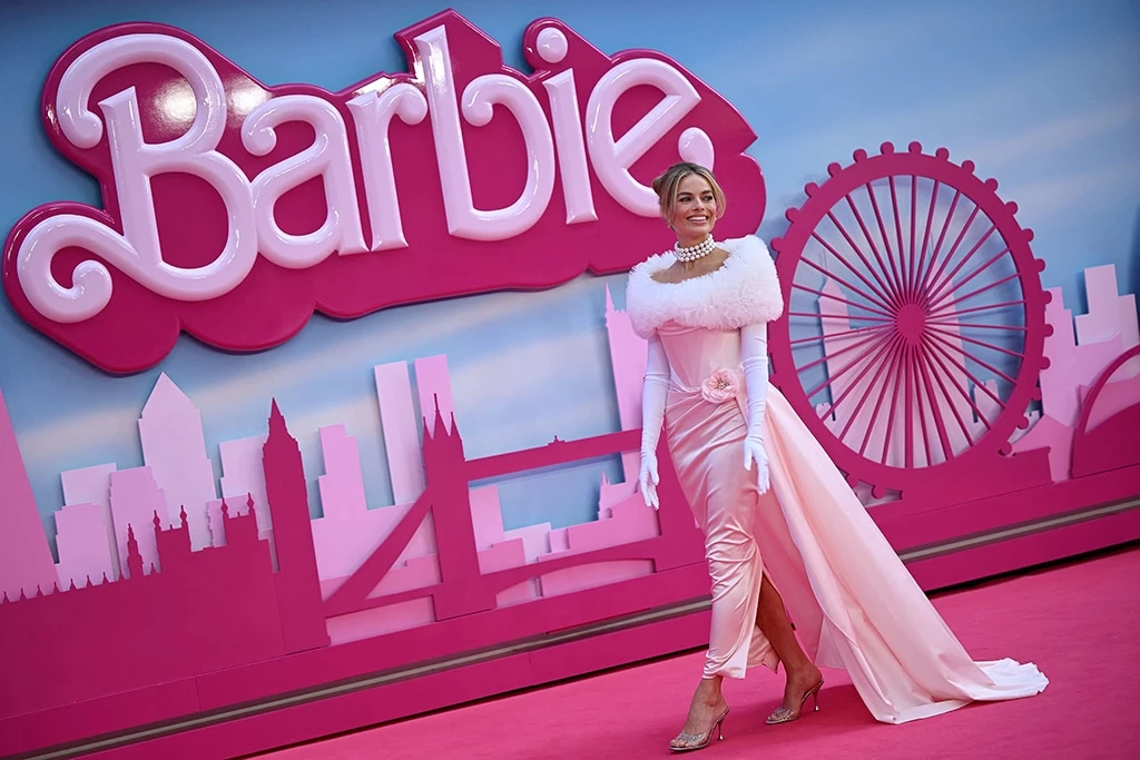 'Let's go party!' Barbie readies to paint world pink