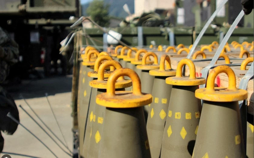 Ukraine using US cluster munitions on battlefield, says White House