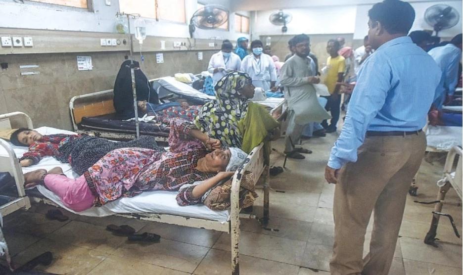 Hundreds fall sick as gastroenteritis cases rise in Umerkot  