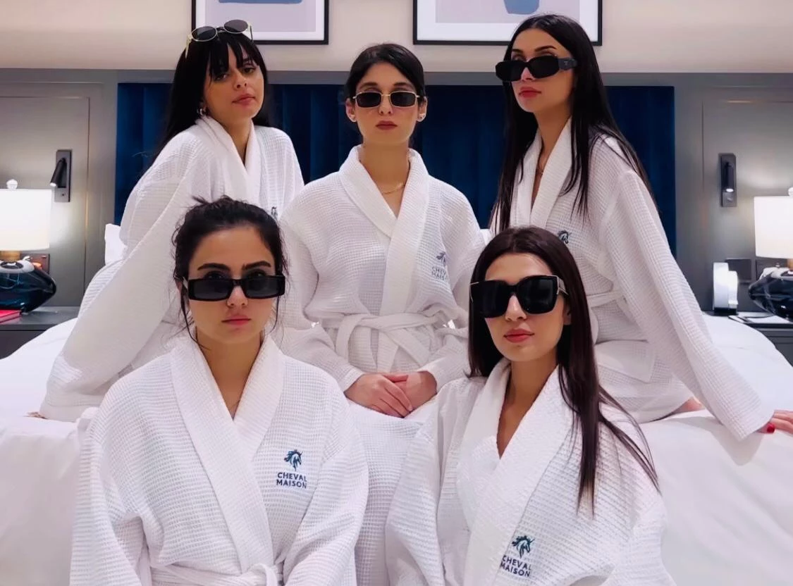 Waliya Najib and her gang flaunt bathrobes in bedroom shoot to enact a trend