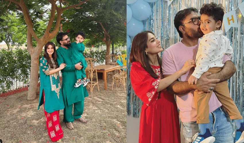 Iqra Aziz, Yasir Hussain on family trip to Skardu