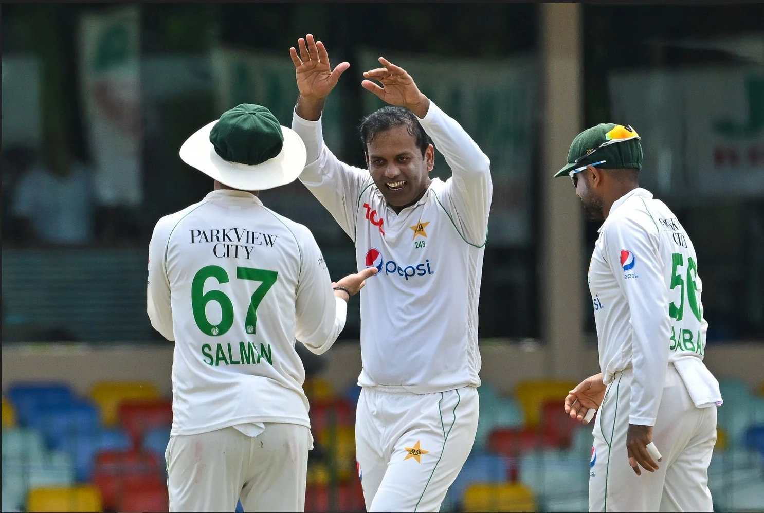 Pakistan crush Sri Lanka by innings and 222 runs in Colombo Test