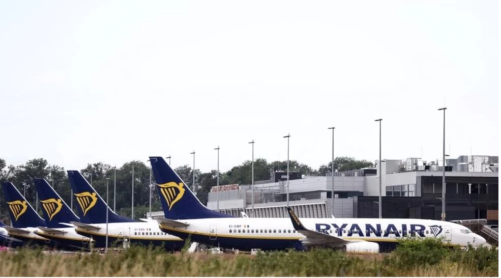 Ryanair pilots' strike in Belgium cancels almost 100 flights