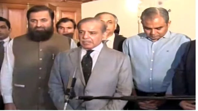 PM Shehbaz lashes out at PTI govt for playing havoc with economy