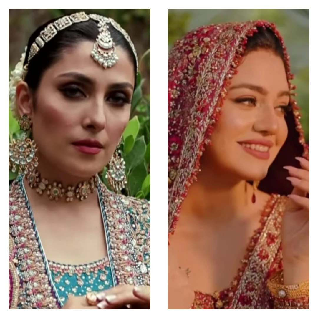 Outfit inspiration alert: Ayeza & Zara steal souls by flaunting bewitching bridal wear