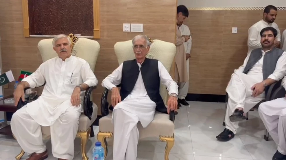 PTI-P elects Pervaiz Khattak as Chairman, Mehmood Khan as Vice Chairman