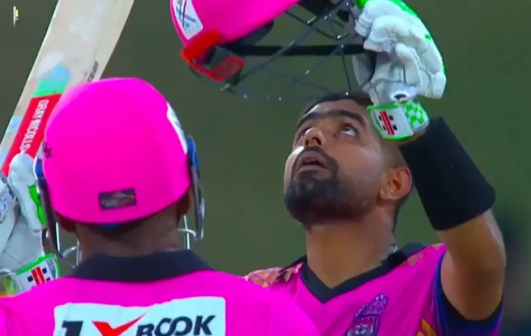 Babar Azam smashes 10th career T20 hundred in LPL 2023