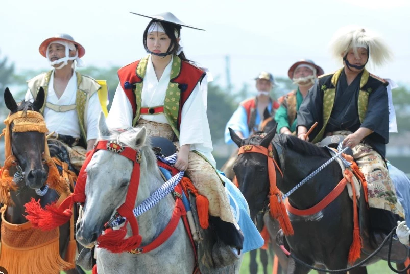 Scores of horses suffer sunstroke at Japan samurai event