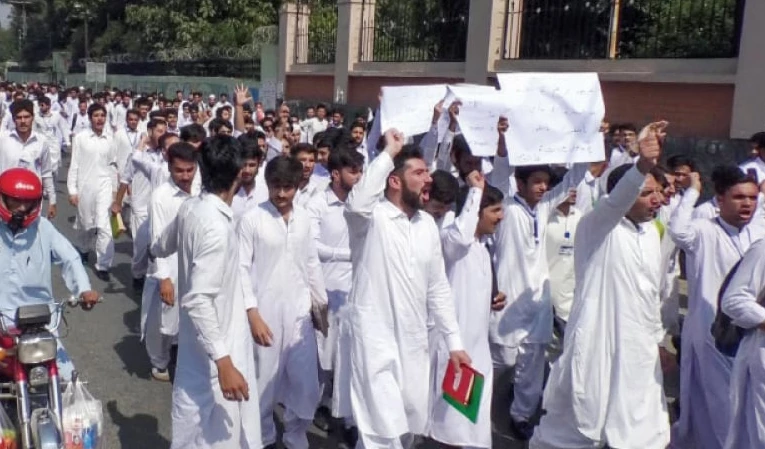 Student’s arrest sparks protest in Swat University