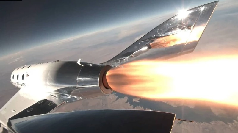 Virgin Galactic rockets its first tourist passengers into space