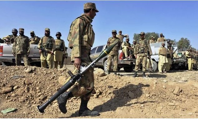 Security man martyred, 4 terrorists killed in intelligence-based operation in Bajaur