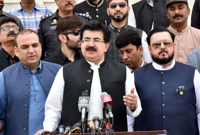 Sanjrani says elections will be held after delimitations