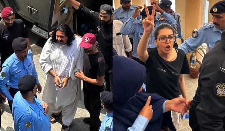 Imaan Mazari, Ali Wazir handed over to police on three-day physical remand