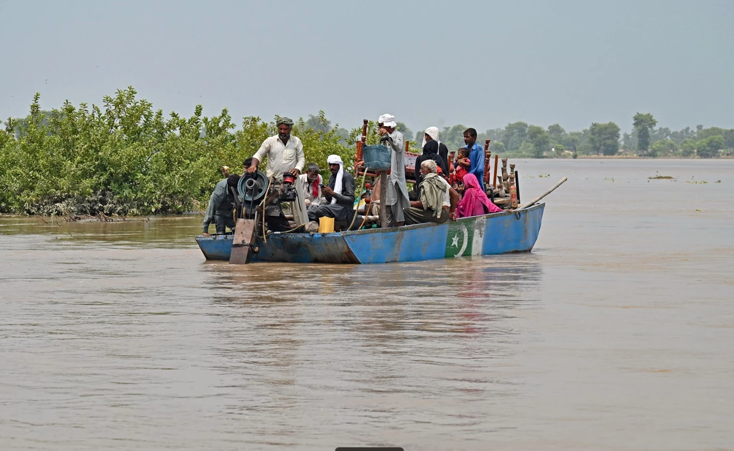 Around 100,000 people evacuated from flood-hit Punjab cities