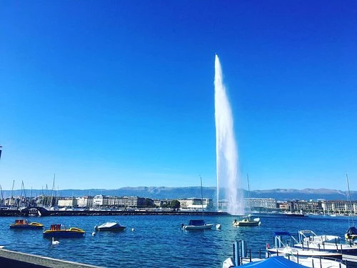 Attempt to embrace Geneva fountain lands man in hospital