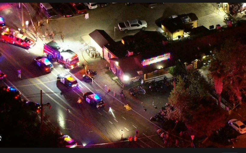 Three shot dead at California bar