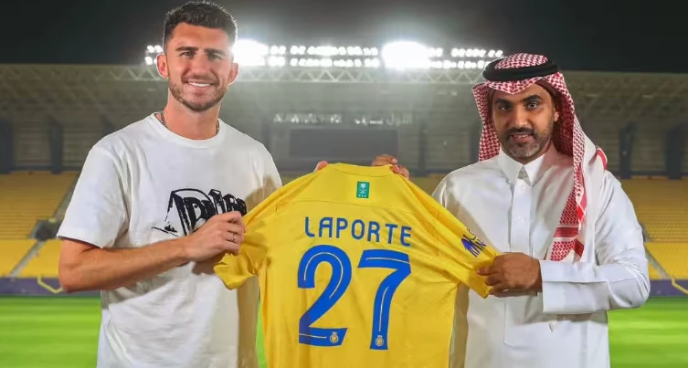 Man City's Laporte joins Saudi side Al-Nassr