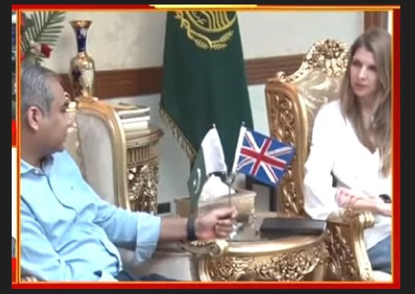 Punjab CM greets British envoy on assuming charge in Pakistan