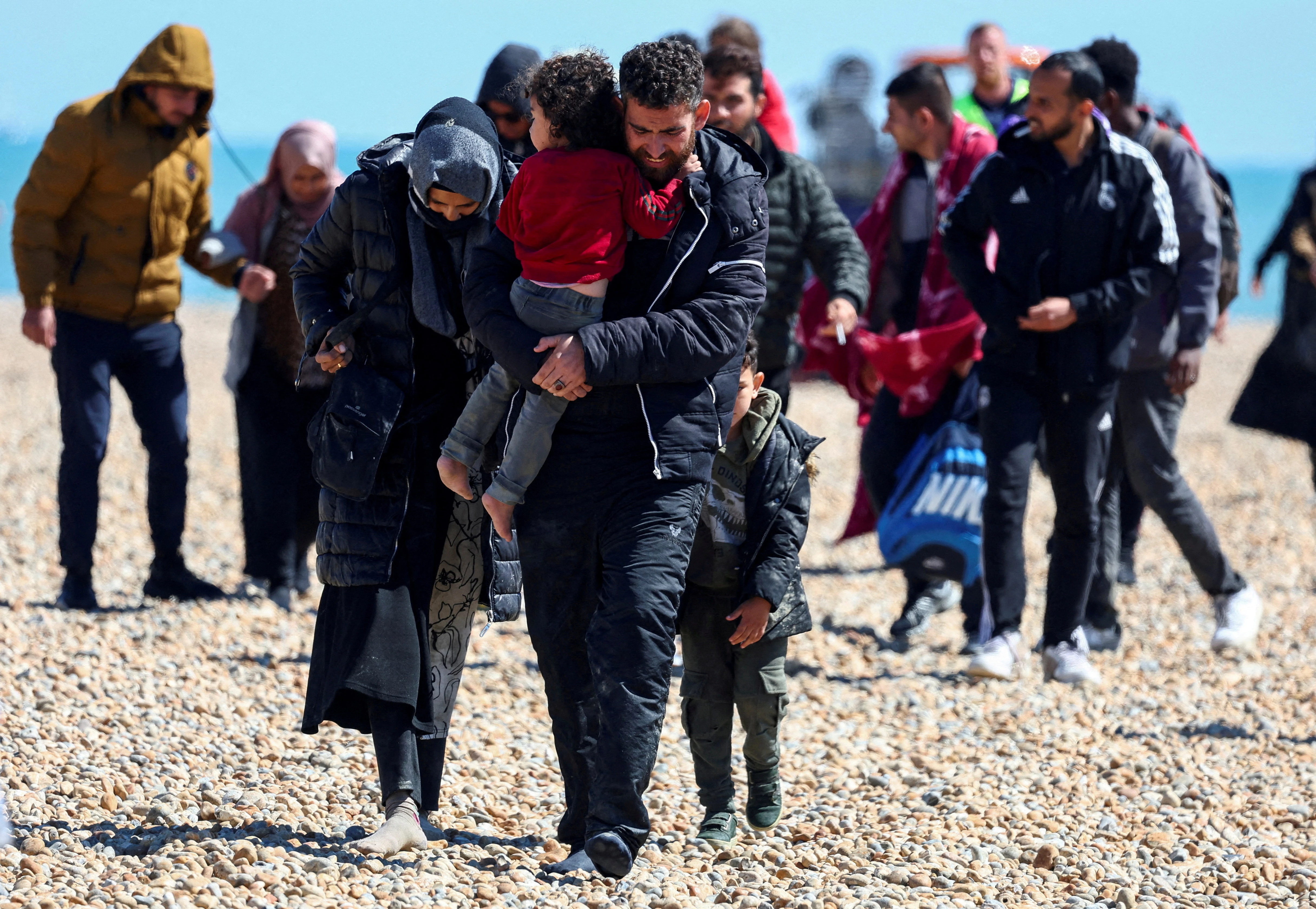 UK asylum claim backlog hits new high: govt figures