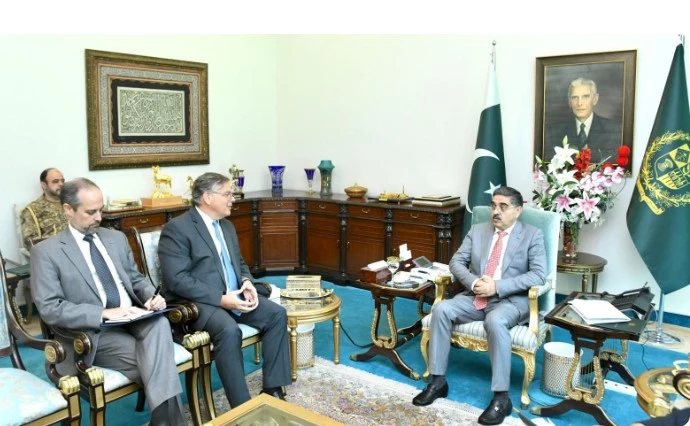 PM Kakar commends US role in stabilizing Pakistan’s economy