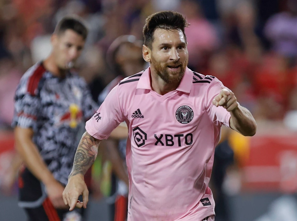 Messi comes off bench to score as Miami win at Red Bulls