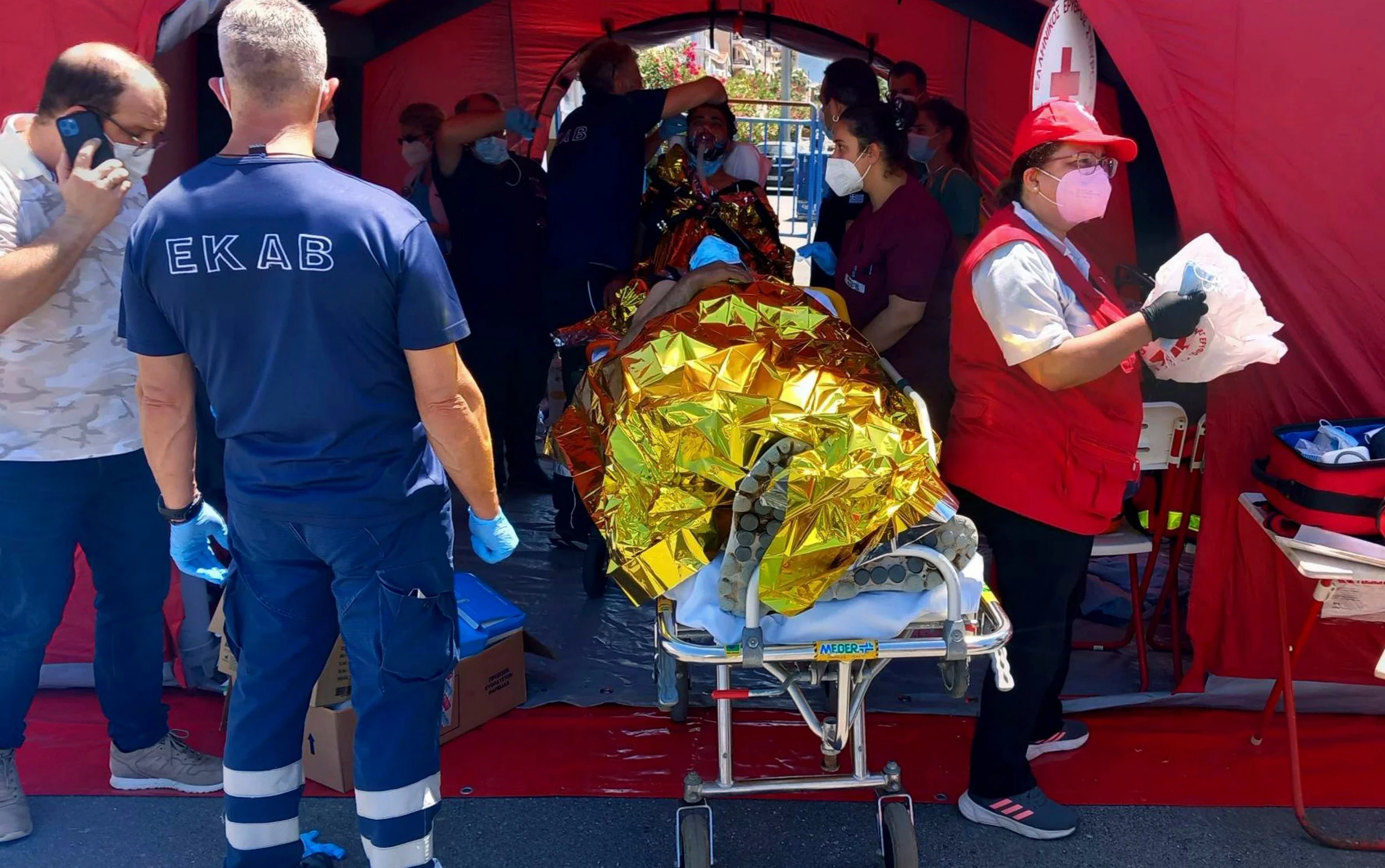 Five migrants killed in boat capsize off Greece