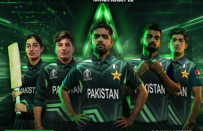 Pakistan Cricket Board unveils new team jersey for ICC World Cup 2023