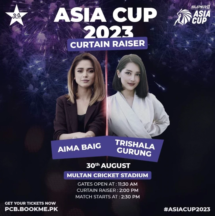 Aima, Gurung to perform at Asia Cup opening ceremony