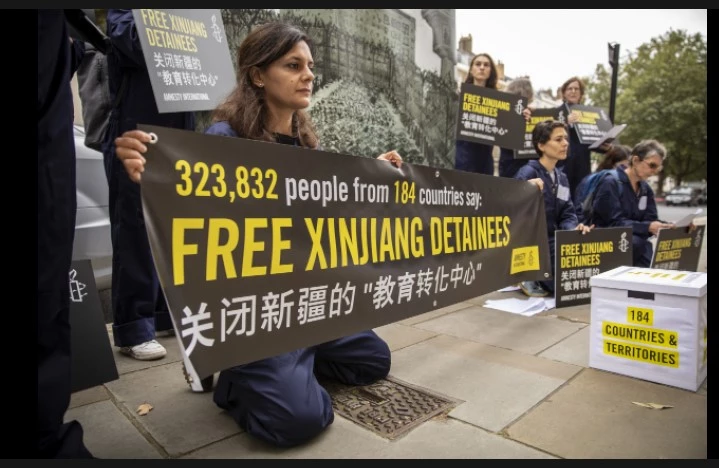 Amnesty calls for action on rights in China's Xinjiang