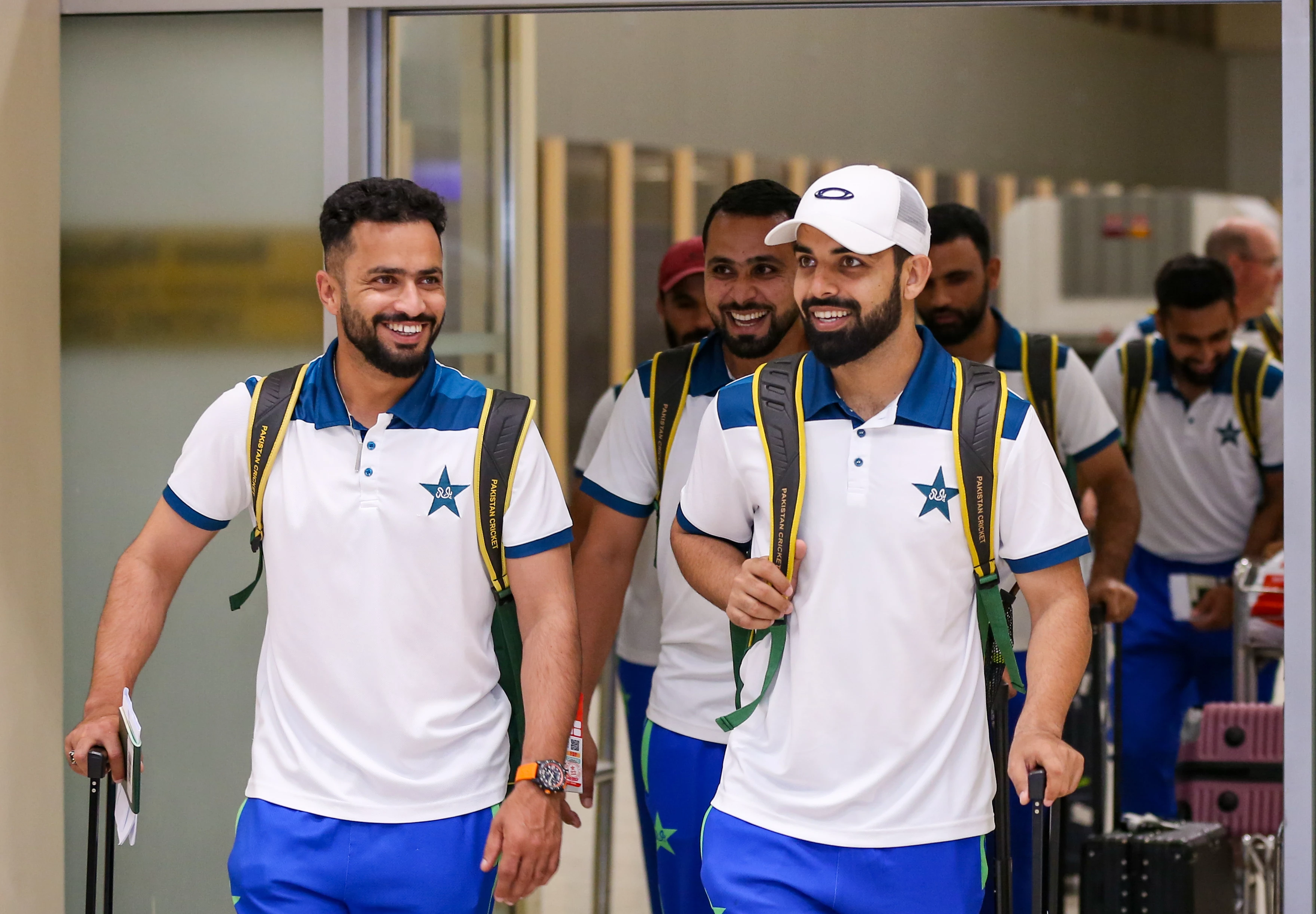 Pakistan team sets foot in Sri Lanka for high-voltage clash with India