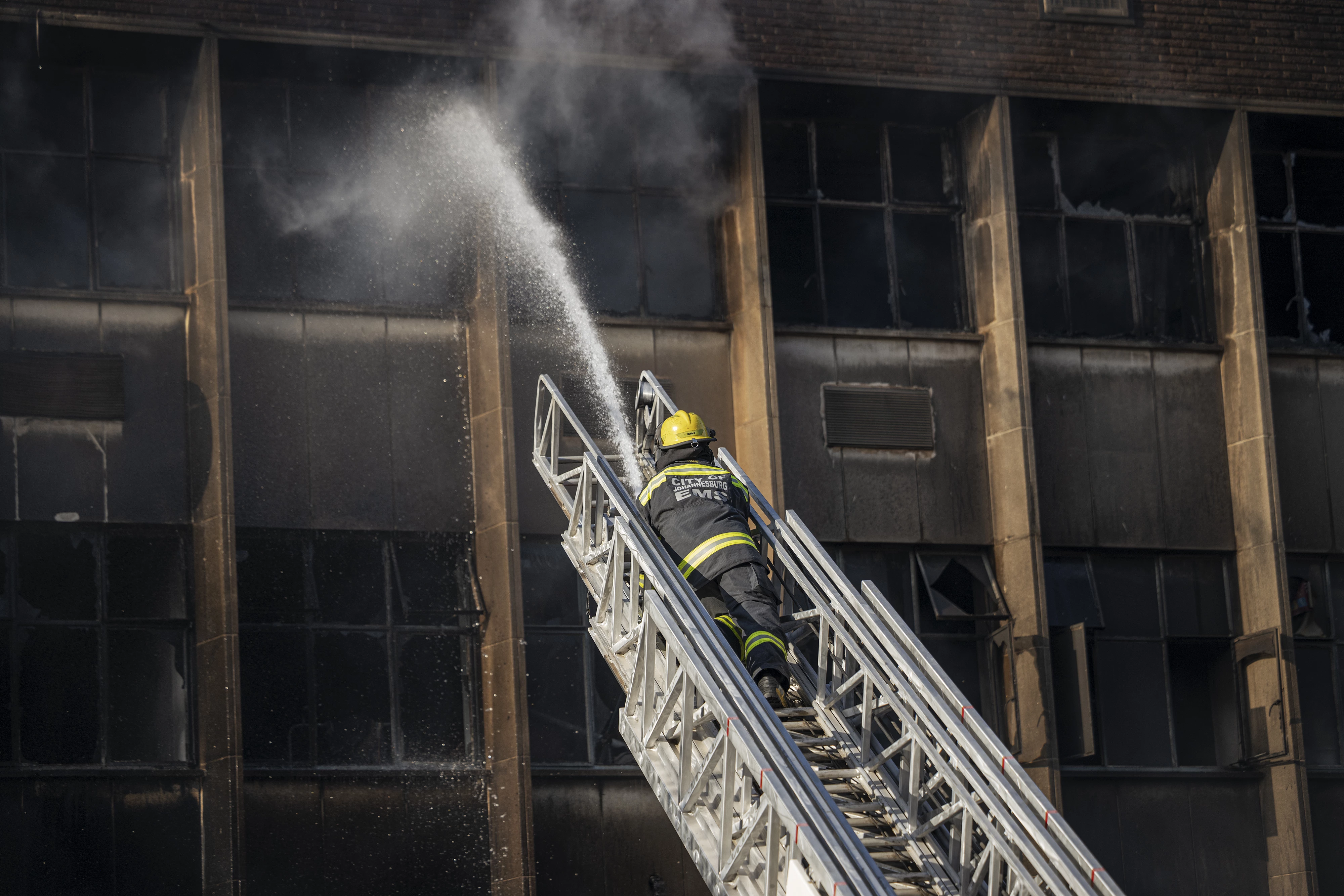 73 dead after fire engulfs building in South Africa