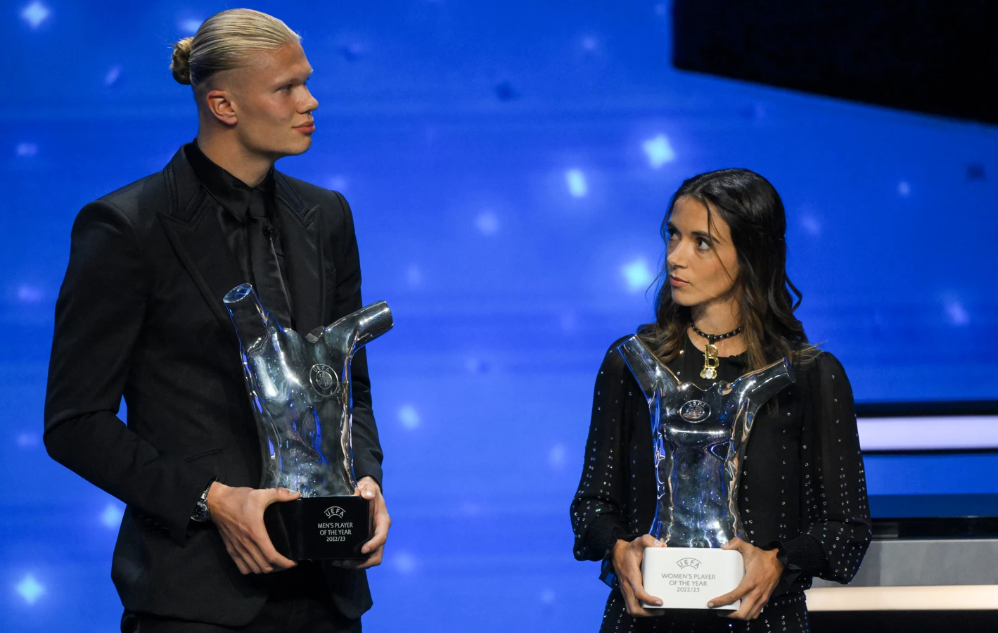 Haaland and Bonmati win UEFA Player of the Year prizes