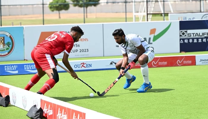 Pakistan win fourth consecutive match in Asia Hockey5s World Cup Qualifier