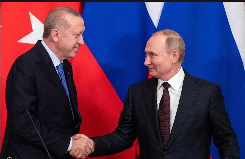 Erdogan takes grain diplomacy to Putin in Sochi