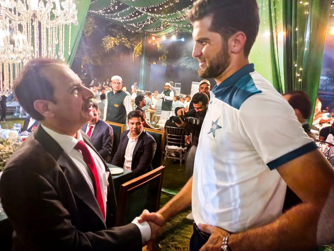 Pacer Shaheen Afridi on anti-polio campaign