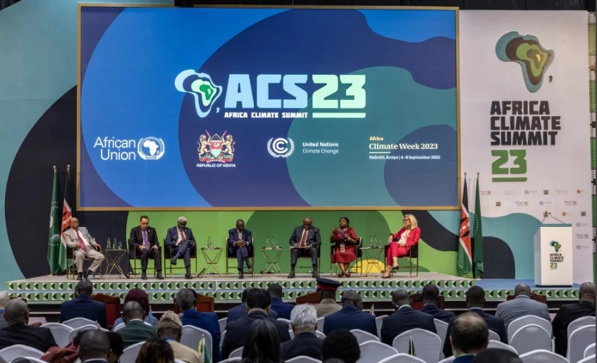 African leaders seek united front to press green growth goals