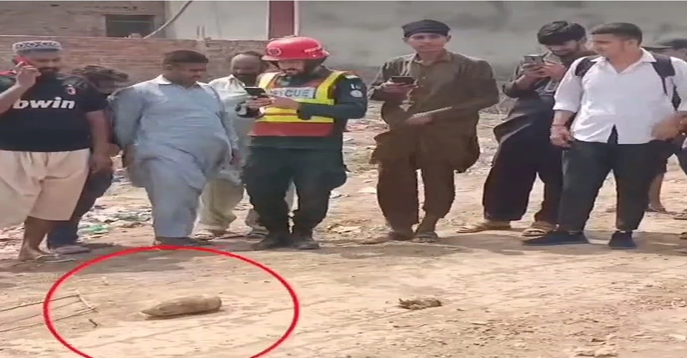 Cannonball recovered in Kharian