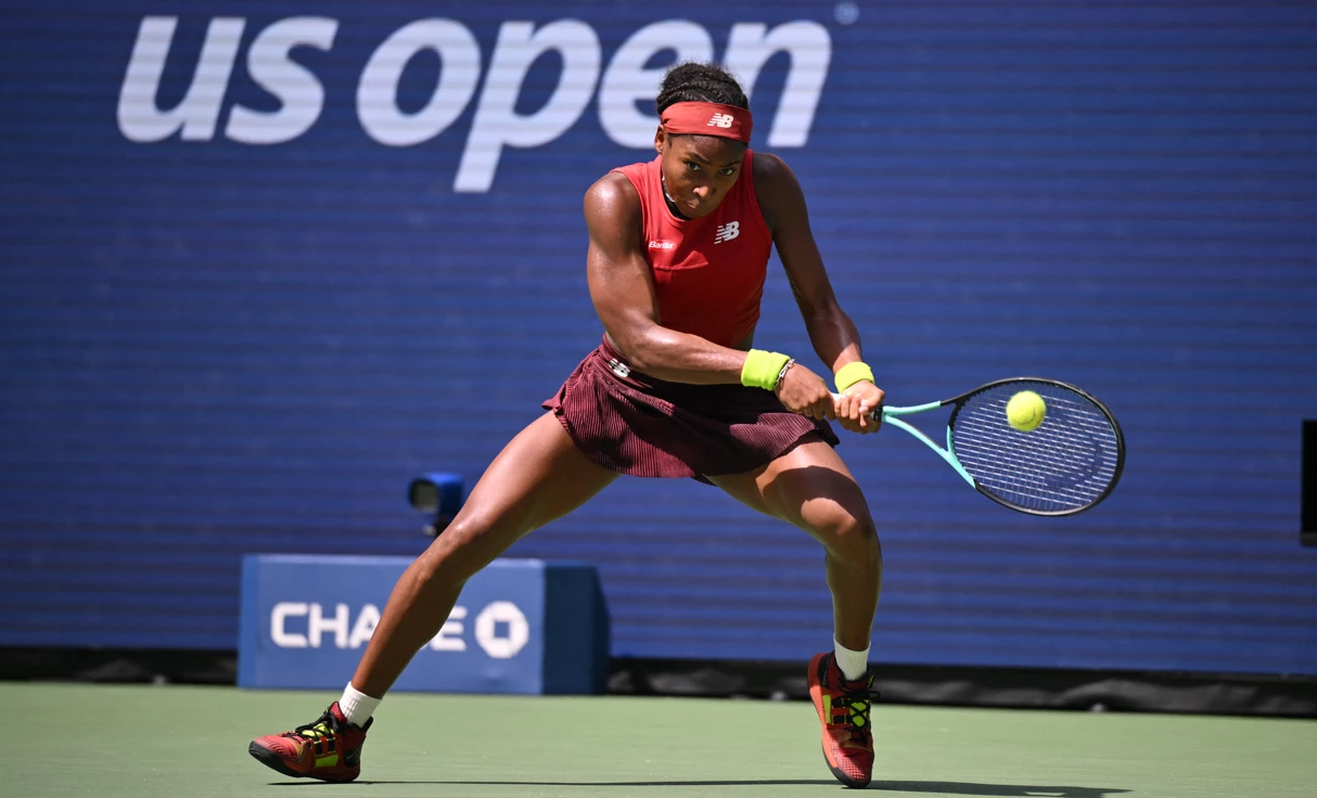 Gauff thrashes Ostapenko to reach US Open semi-final